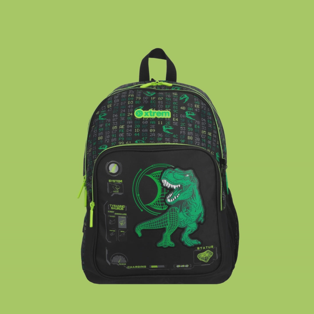 Mochila Hopper 4Xt Green Dino XL